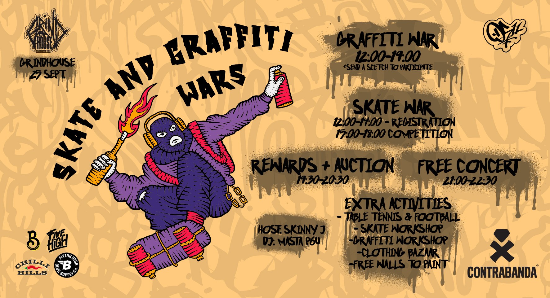 SKATE & GRAFFITI WARS