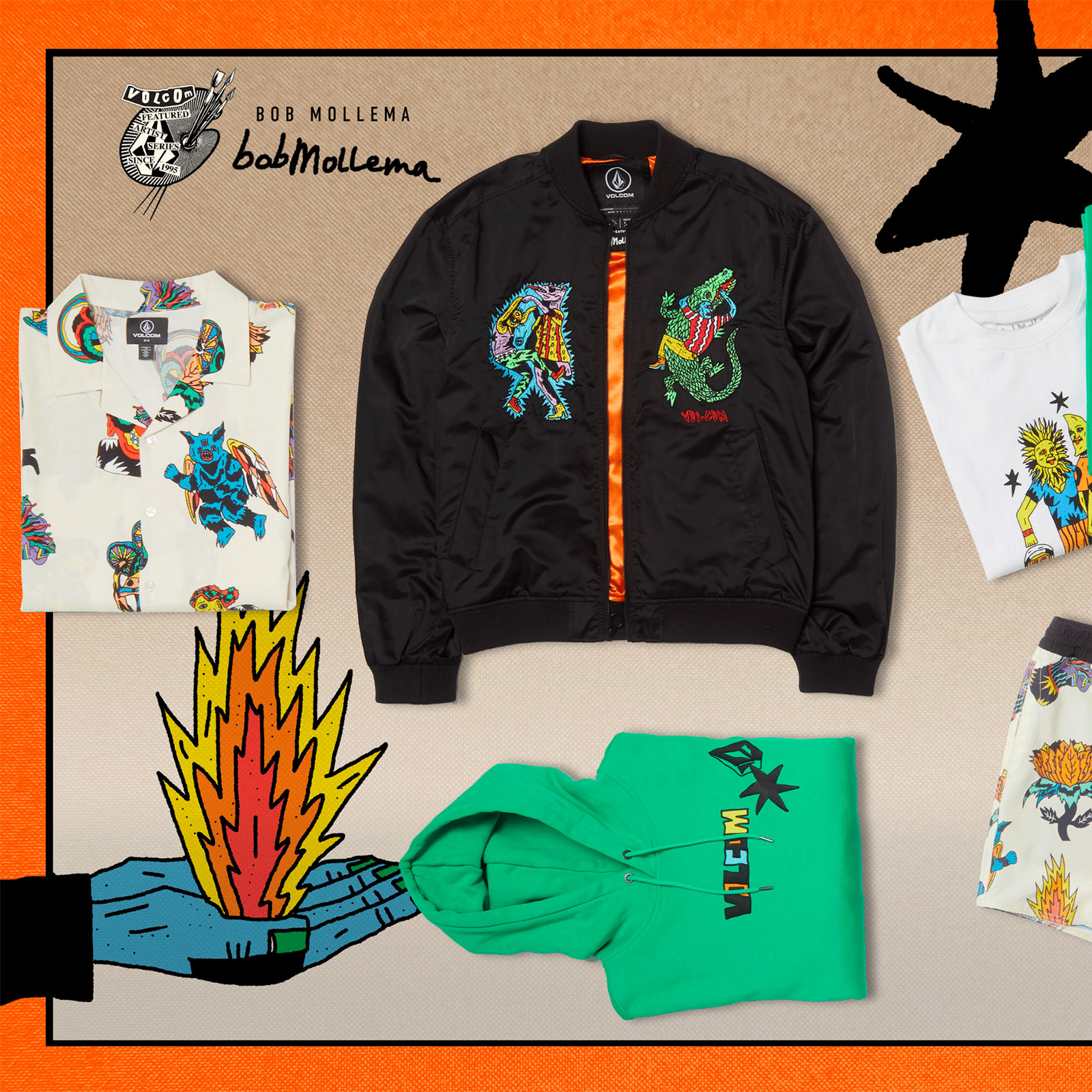 Volcom X Bob Mollema