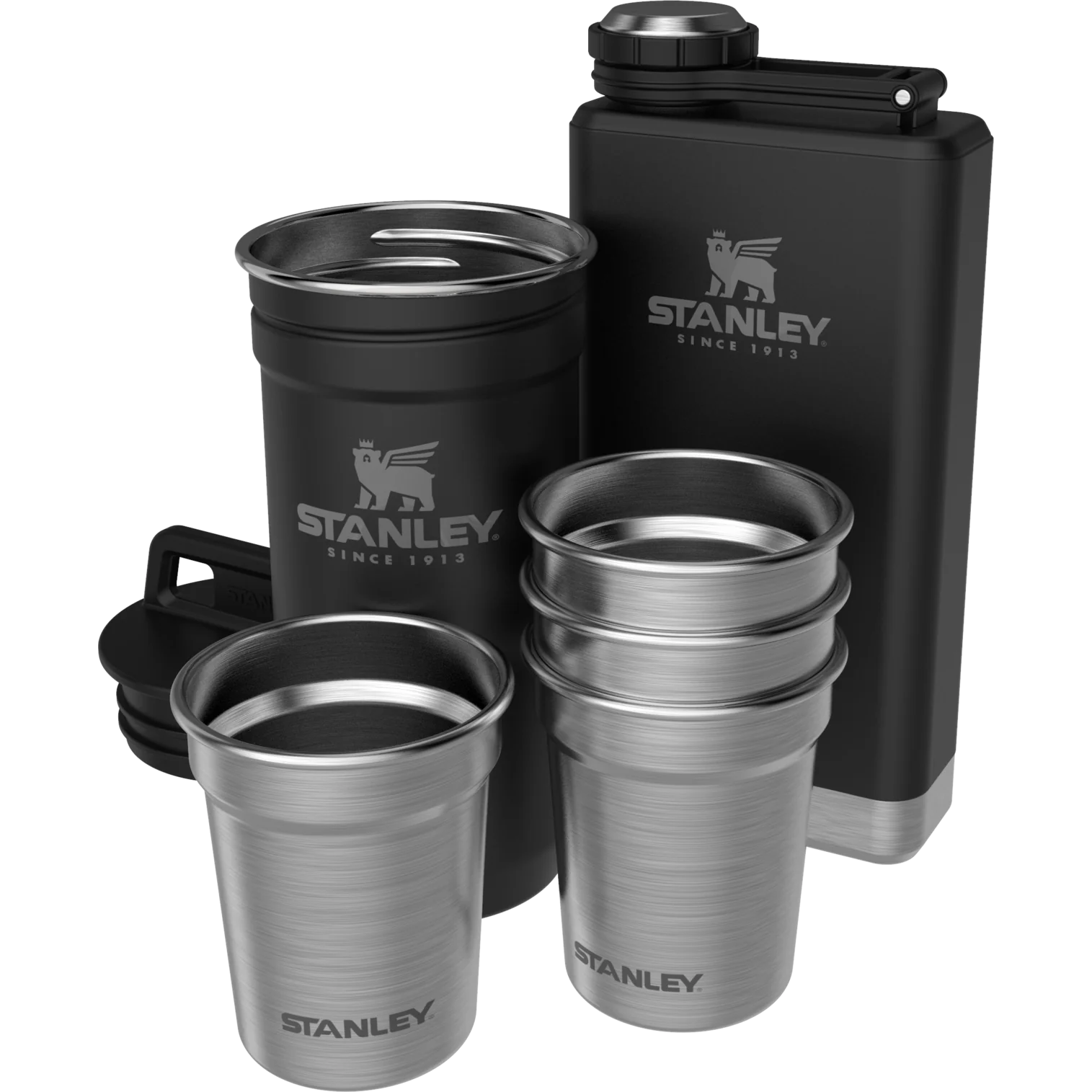 THE PRE-PARTY SHOT GLASS + FLASK SET
