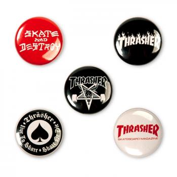LOGO BUTTONS (5 PACK)
