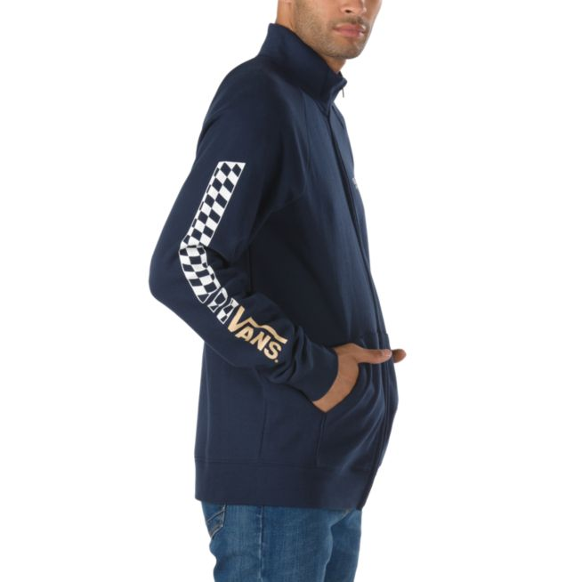 vans crossed sticks pullover fleece