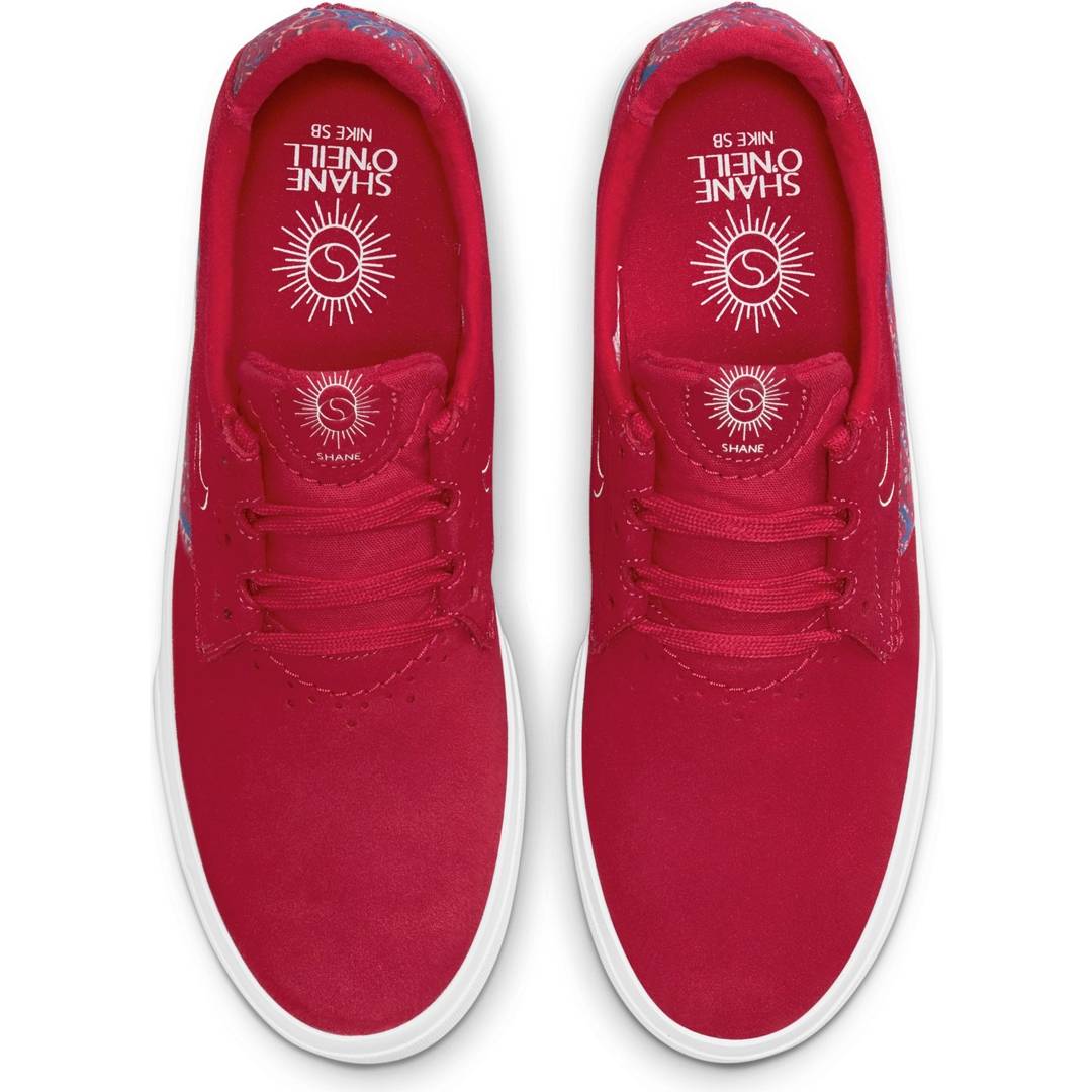 nike sb shane university red