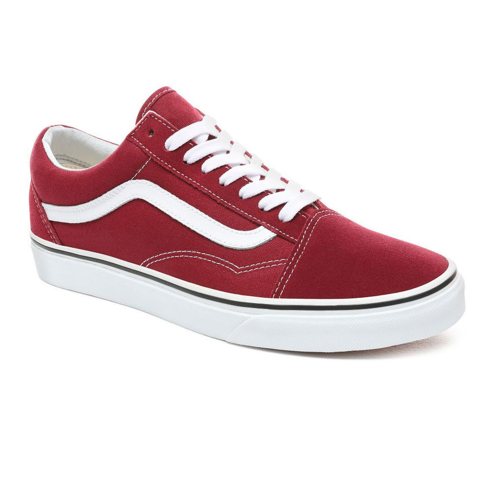 vans old skool rumba red